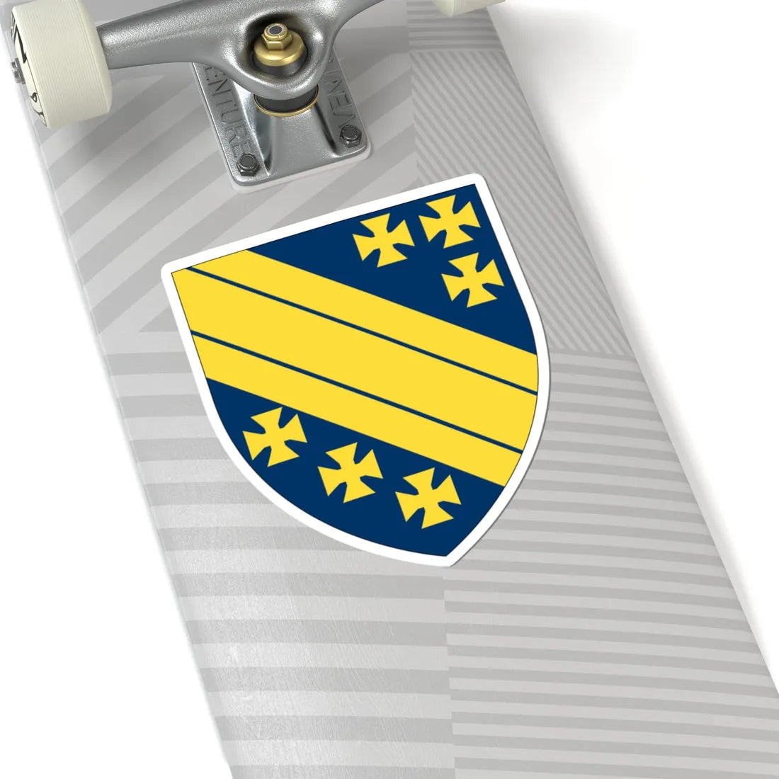 Earl of Lucan COA (England) (Coat of Arms) STICKER Vinyl Kiss-Cut Decal - The Sticker Space