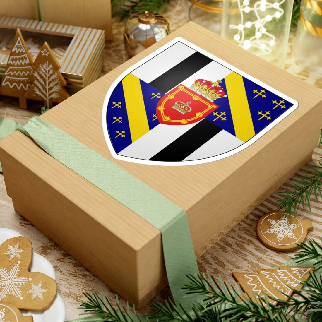 Earl of Mar and Kellie arms (Scotland) (Coat of Arms) STICKER Vinyl Kiss-Cut Decal - The Sticker Space