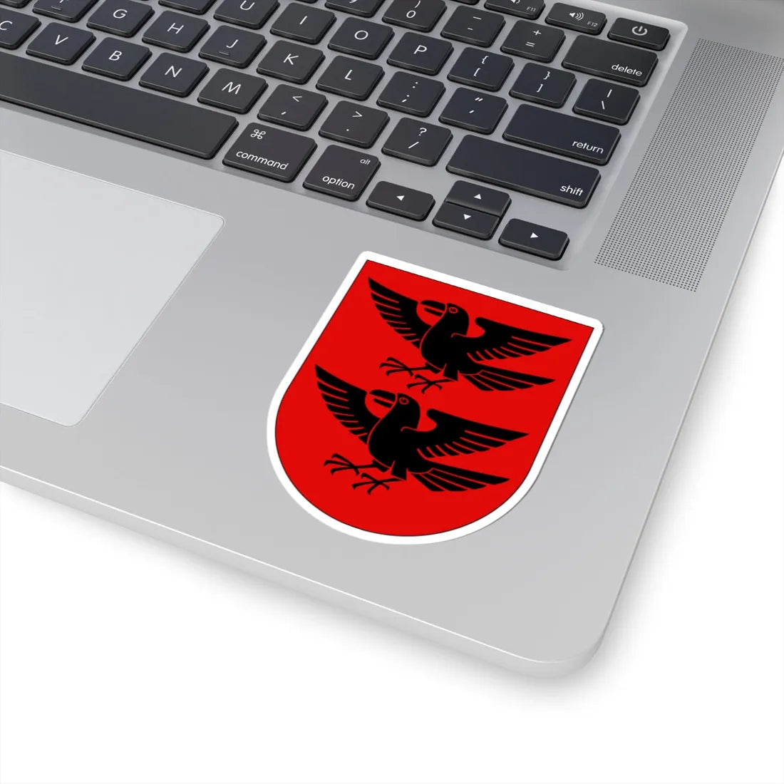 Einsiedeln-coat of arms (Switzerland) (Coat of Arms) STICKER Vinyl Kiss-Cut Decal - The Sticker Space