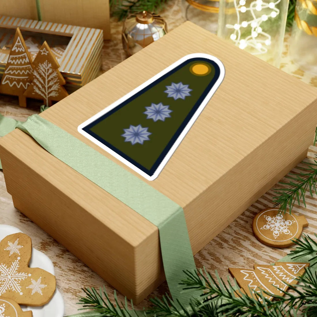 Ejercito Argentino Capitán (Argentina) (Military Rank) STICKER Vinyl Kiss-Cut Decal - The Sticker Space