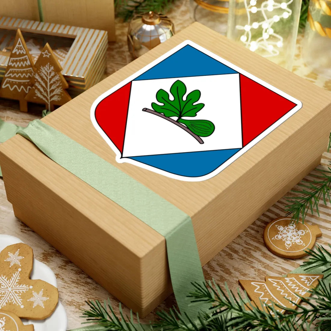 El Kerma Coat of Arms French Algeria (Algeria) (Coat of Arms) STICKER Vinyl Kiss-Cut Decal - The Sticker Space