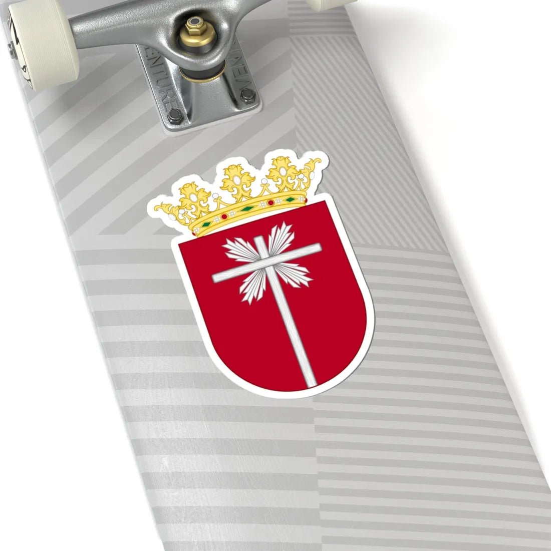 EL seibo old shield (Dominica) (Coat of Arms) STICKER Vinyl Kiss-Cut Decal - The Sticker Space