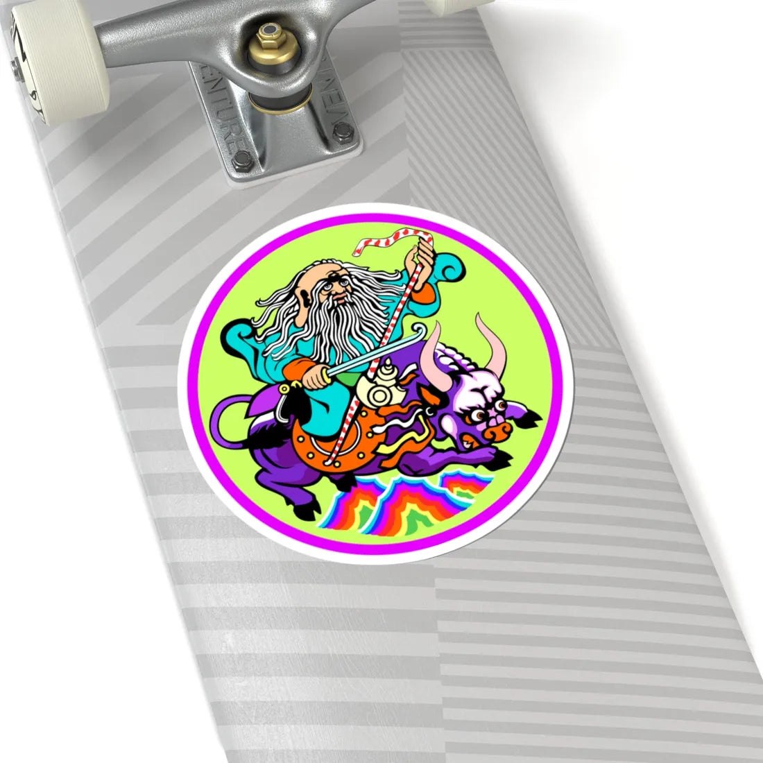 Emblem of Songino khairkhan district Ulaanbaatar (Mongolia) (Coat of Arms) STICKER Vinyl Kiss-Cut Decal - The Sticker Space