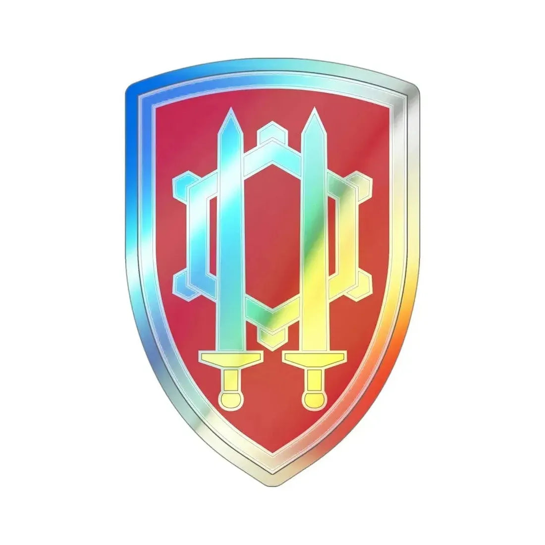Engineer Command Vietnam 2 (U.S. Army) Holographic STICKER Die-Cut Vinyl Decal - The Sticker Space