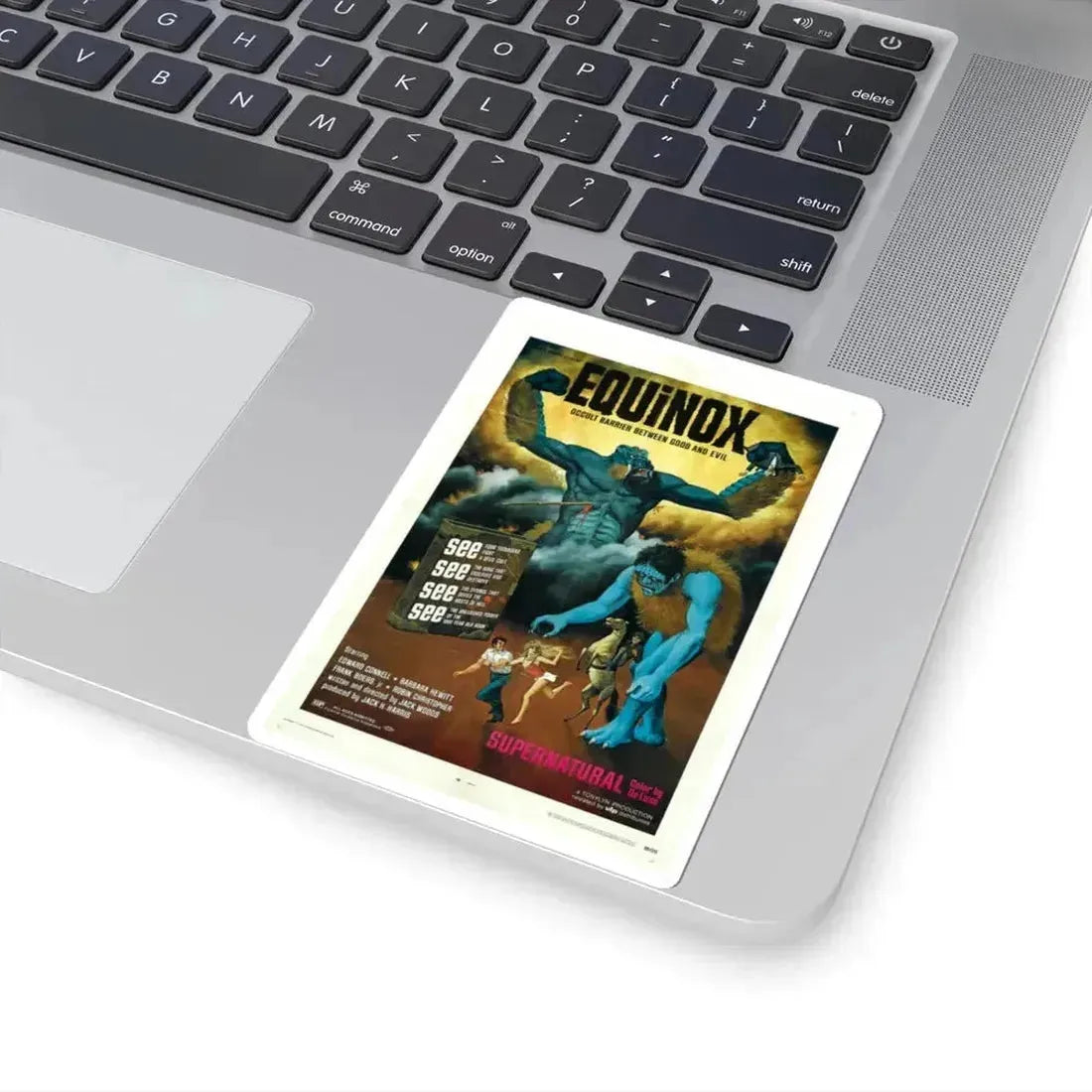 Equinox 1970 Movie Poster - STICKER Vinyl Kiss-Cut Decal - The Sticker Space