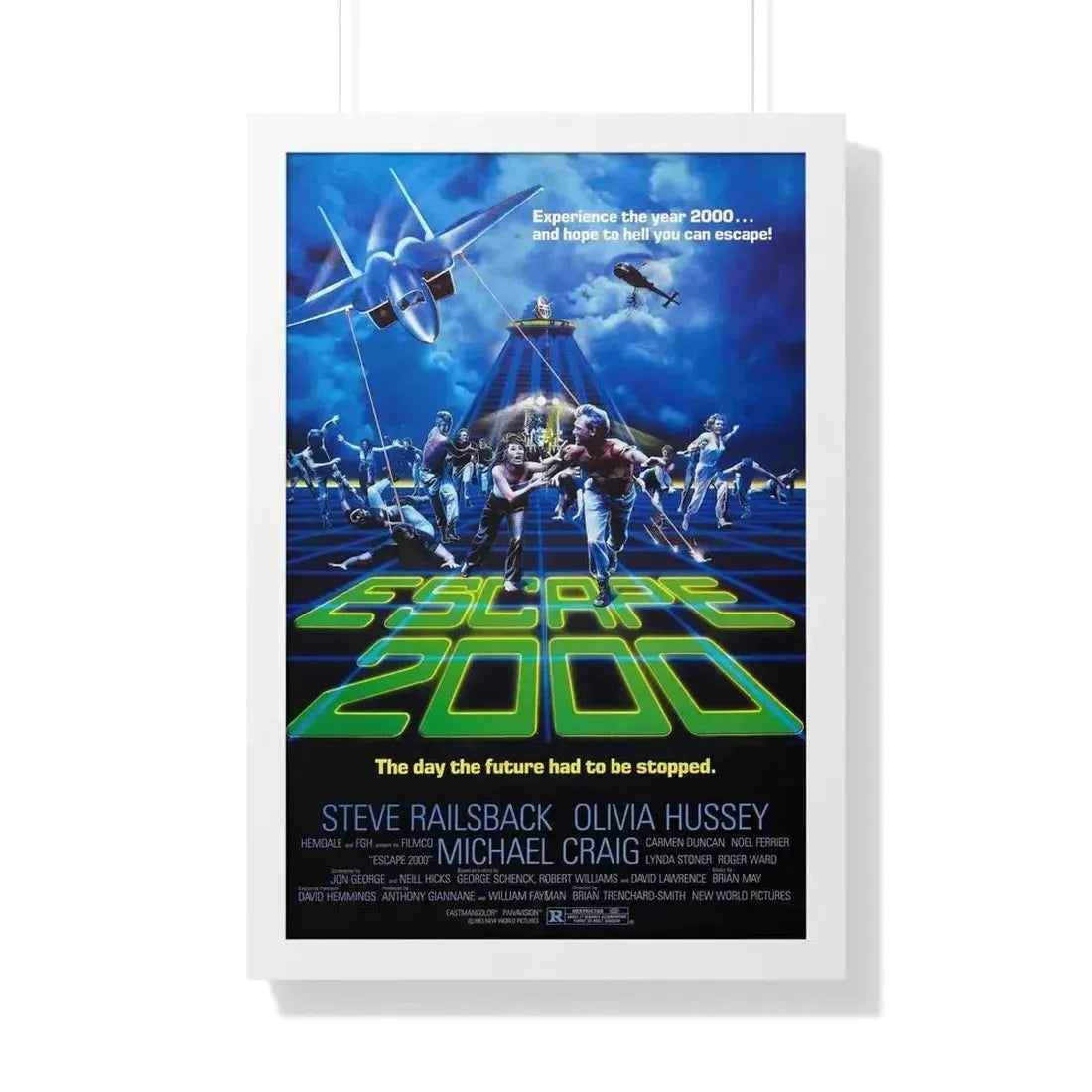 ESCAPE 2000 (TURKEY SHOOT) 1982 - Framed Movie Poster - The Sticker Space