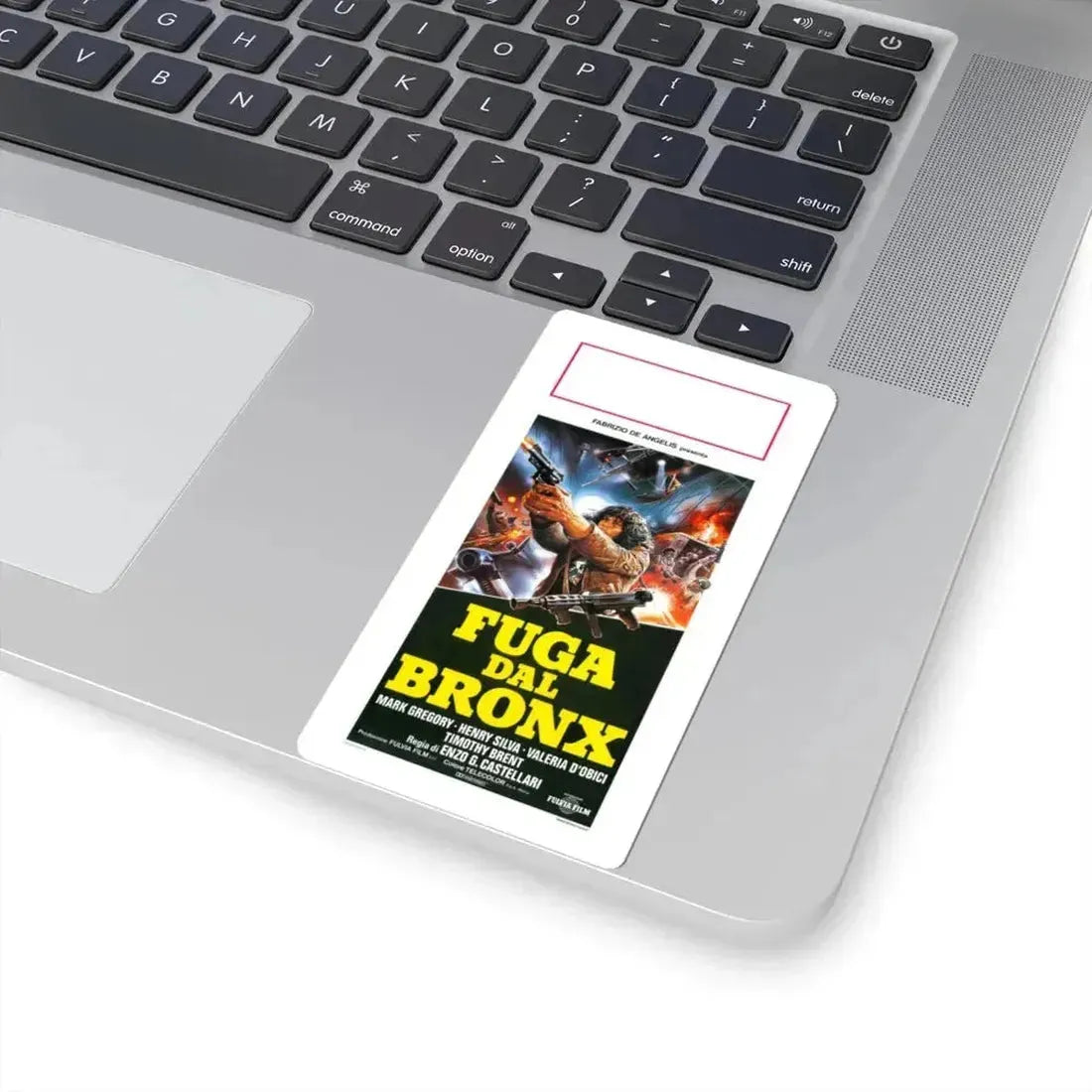 ESCAPE FROM THE BRONX (ITALIAN) 1983 Movie Poster - STICKER Vinyl Kiss-Cut Decal - The Sticker Space