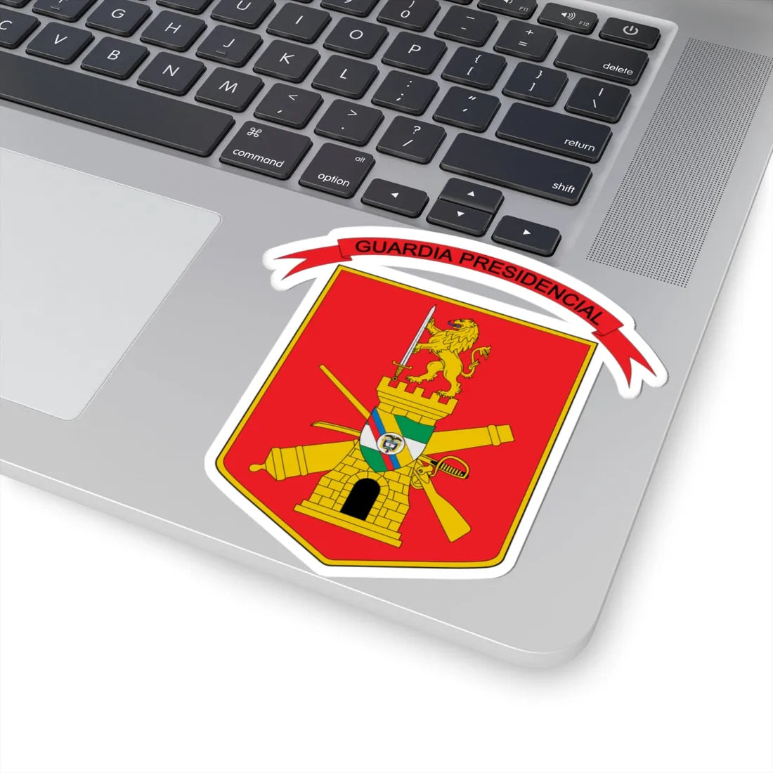 Escudo Batallon Guardia Presidencial-Colombia (Colombia) (Coat of Arms) STICKER Vinyl Kiss-Cut Decal - The Sticker Space