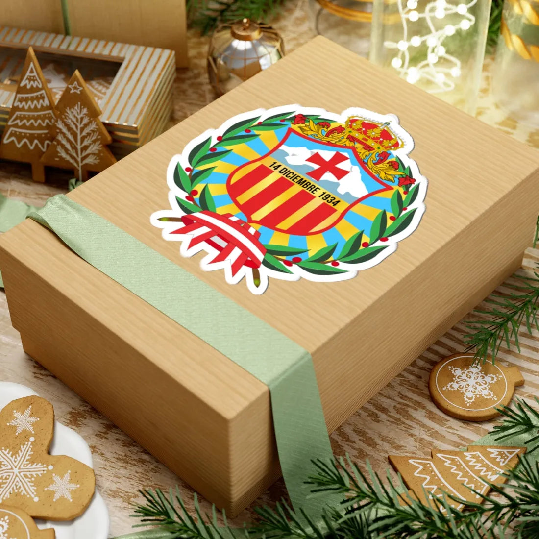 Escudo Carhuaz (Peru) (Coat of Arms) STICKER Vinyl Kiss-Cut Decal - The Sticker Space