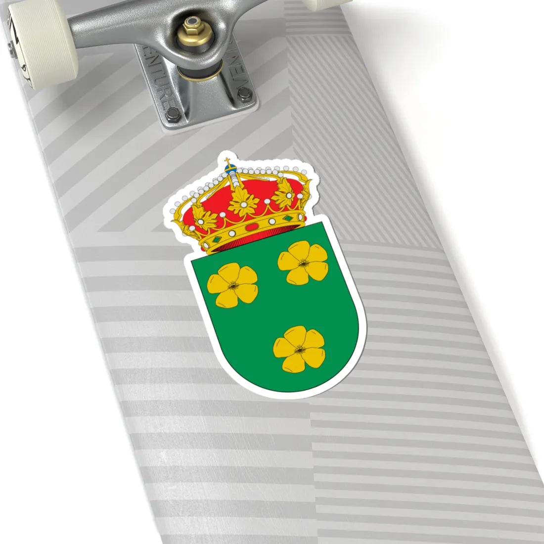 Escudo de Acedera (Spain) (Coat of Arms) STICKER Vinyl Kiss-Cut Decal - The Sticker Space