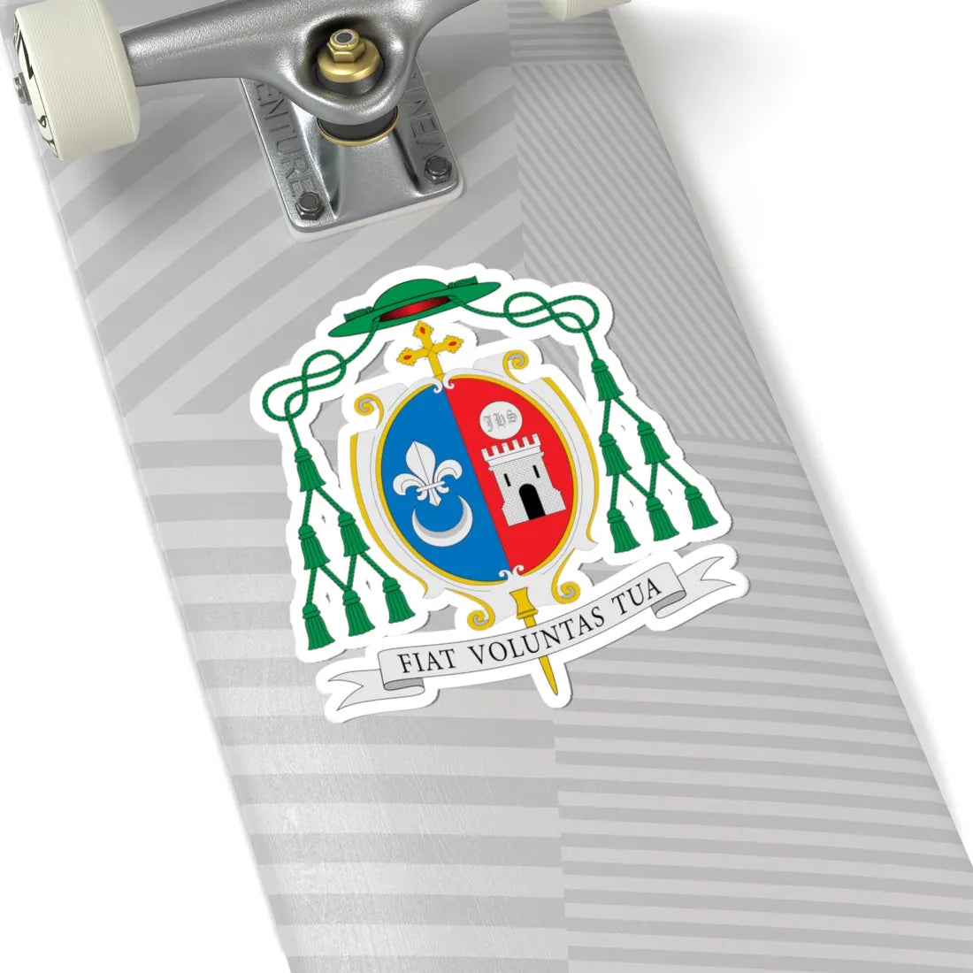 Escudo de Adair José Guimarães (Spain) (Coat of Arms) STICKER Vinyl Kiss-Cut Decal - The Sticker Space