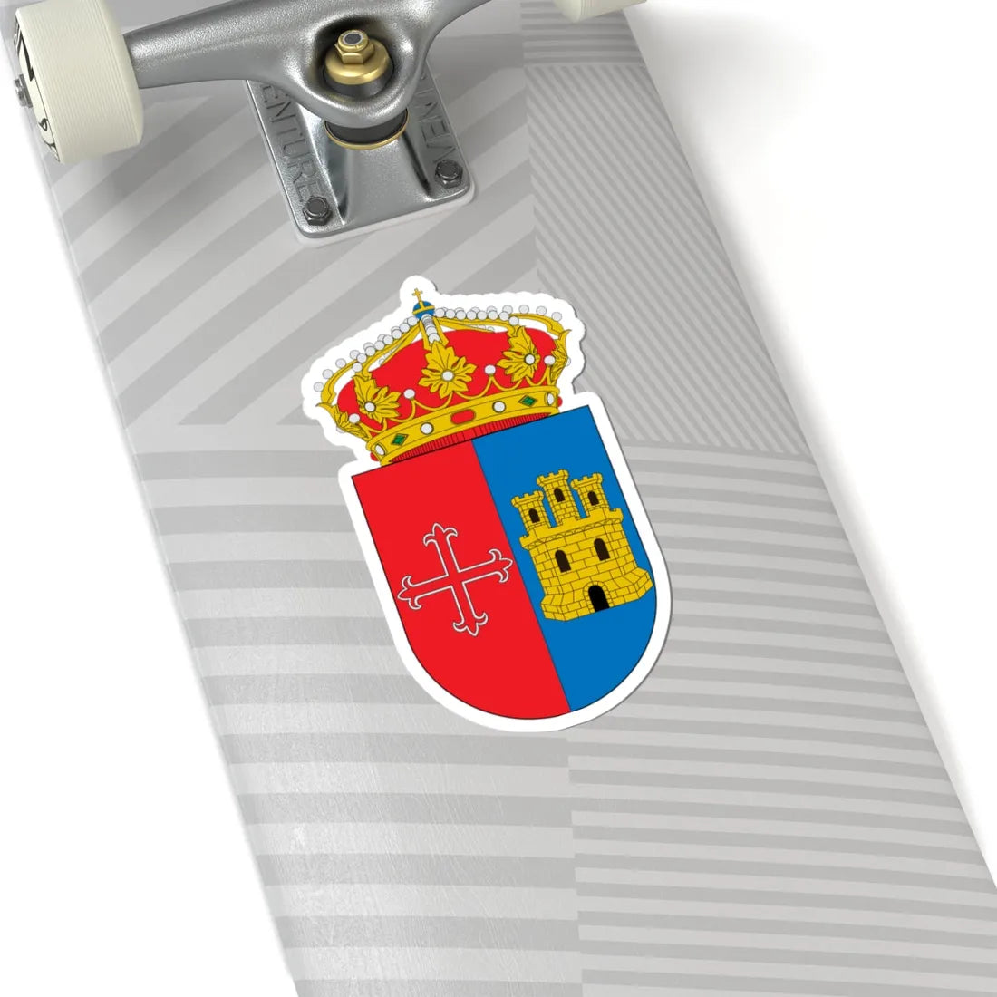 Escudo de Agoncillo-La Rioja (Spain) (Coat of Arms) STICKER Vinyl Kiss-Cut Decal - The Sticker Space