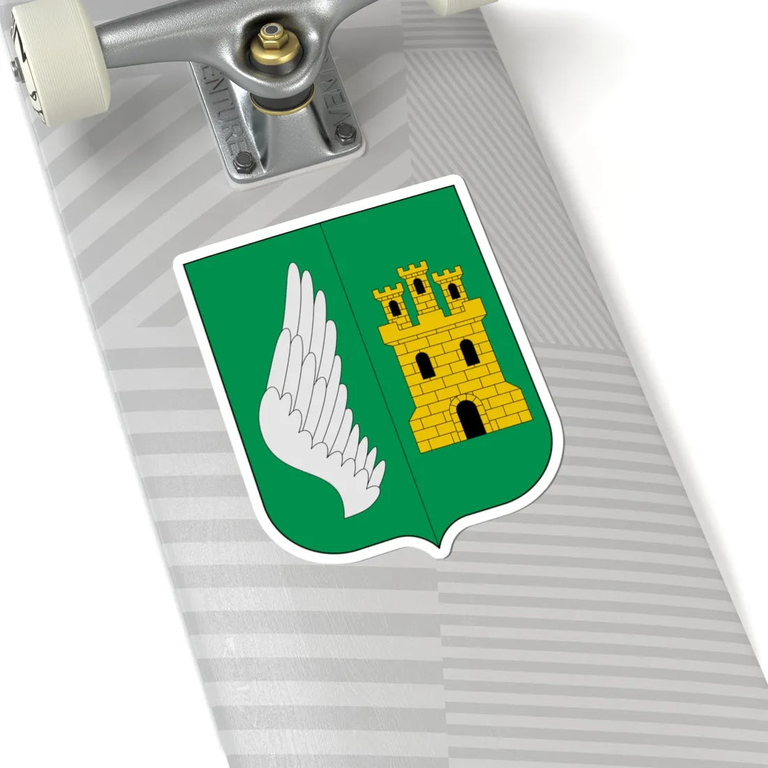 Escudo de Alaró Islas Baleares (Spain) (Coat of Arms) STICKER Vinyl Kiss-Cut Decal - The Sticker Space