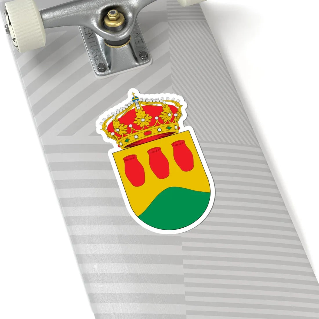 Escudo de Alcorcon (Spain) (Coat of Arms) STICKER Vinyl Kiss-Cut Decal - The Sticker Space