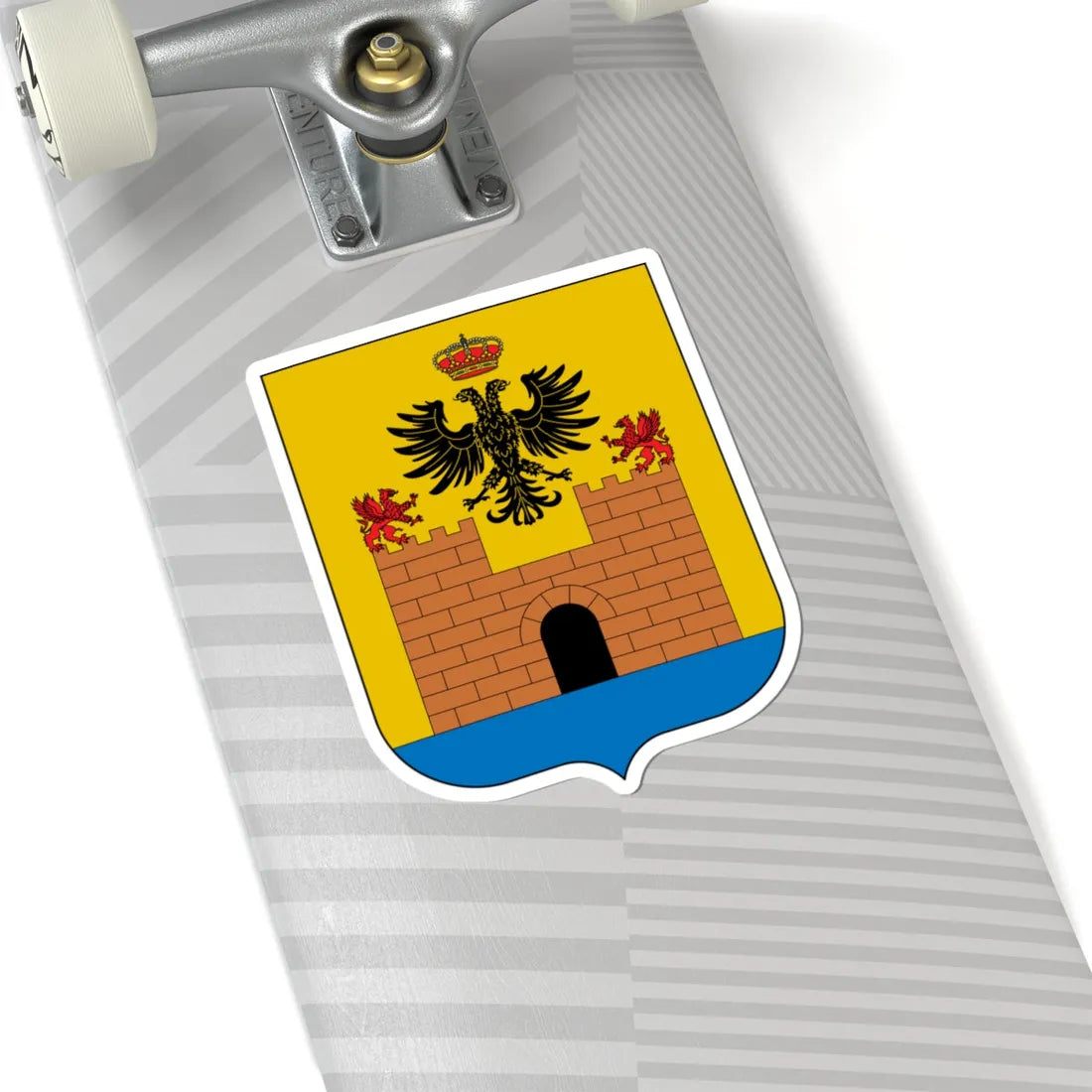 Escudo de Alcudia Islas Baleares (Spain) (Coat of Arms) STICKER Vinyl Kiss-Cut Decal - The Sticker Space