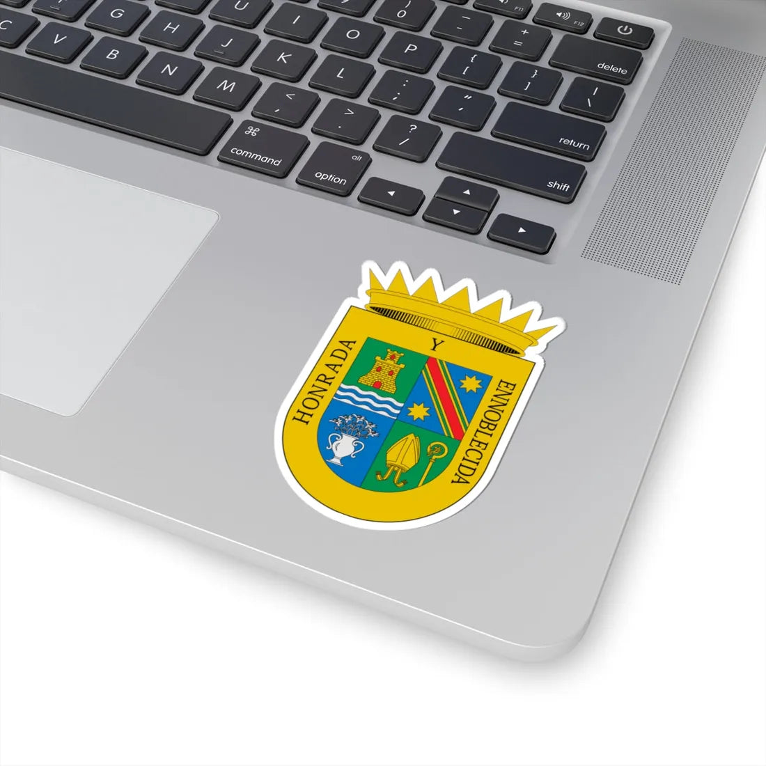 Escudo de Alguazas Murcia 2 (Spain) (Coat of Arms) STICKER Vinyl Kiss-Cut Decal - The Sticker Space