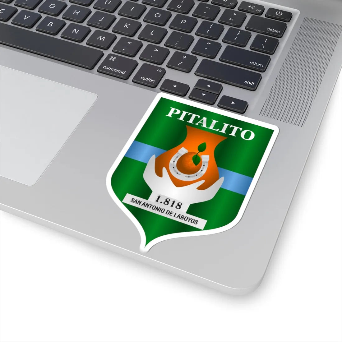 Escudo de Pitalito Huila (Colombia) (Coat of Arms) STICKER Vinyl Kiss-Cut Decal - The Sticker Space