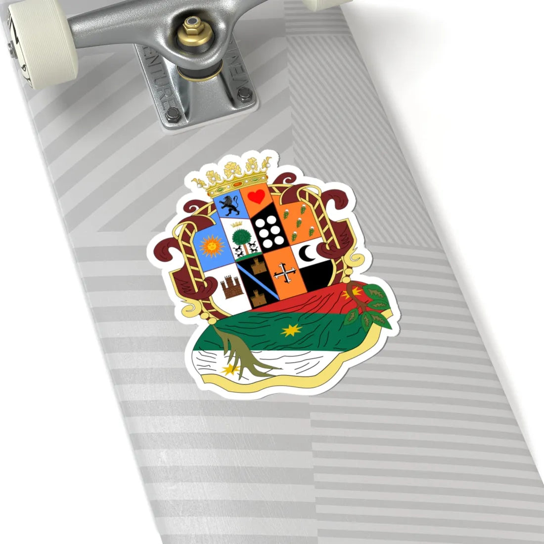 Escudo de San José Iturbide Guanajuato México (Mexico) (Coat of Arms) STICKER Vinyl Kiss-Cut Decal - The Sticker Space