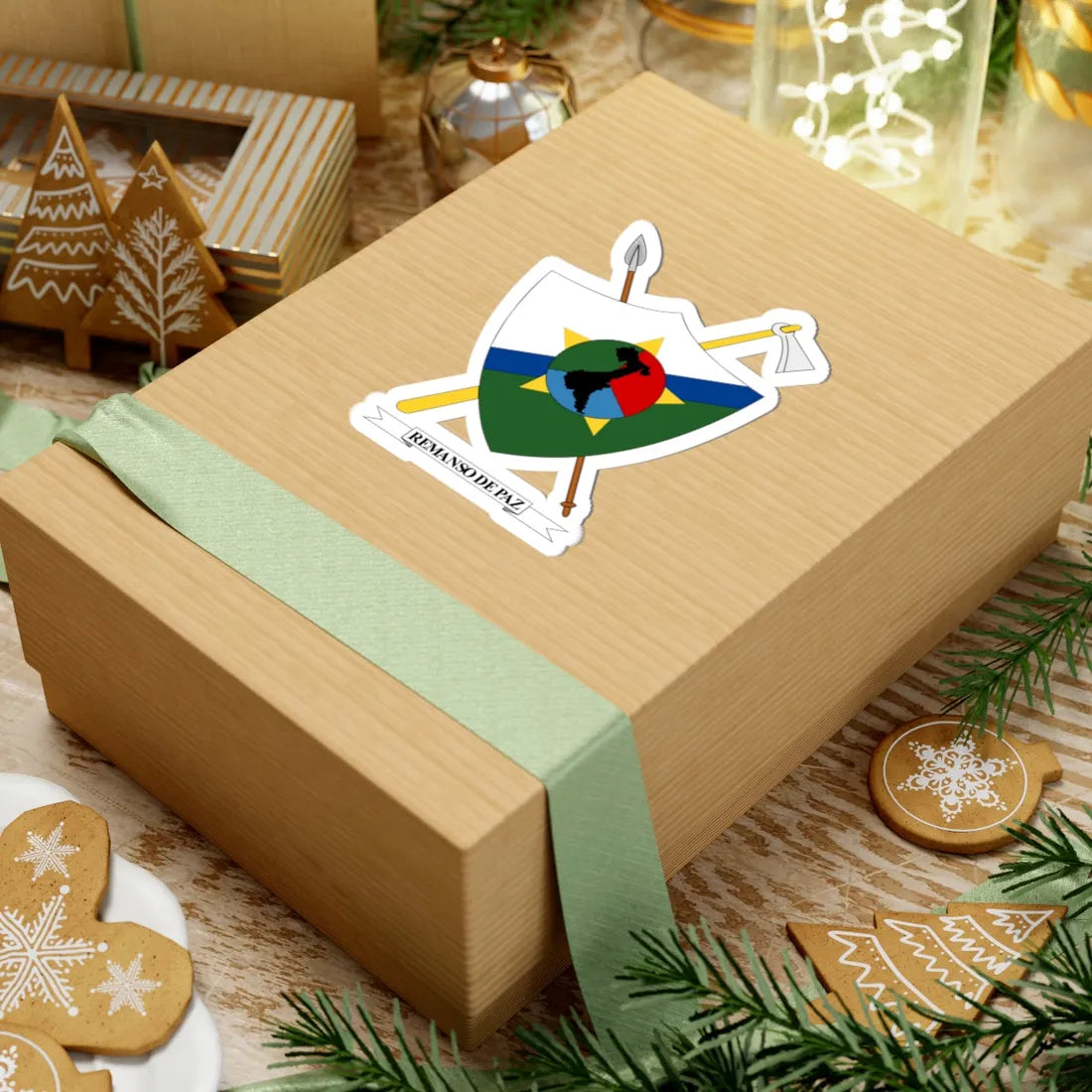 Escudo de San Luis - Tolima (Colombia) (Coat of Arms) STICKER Vinyl Kiss-Cut Decal - The Sticker Space