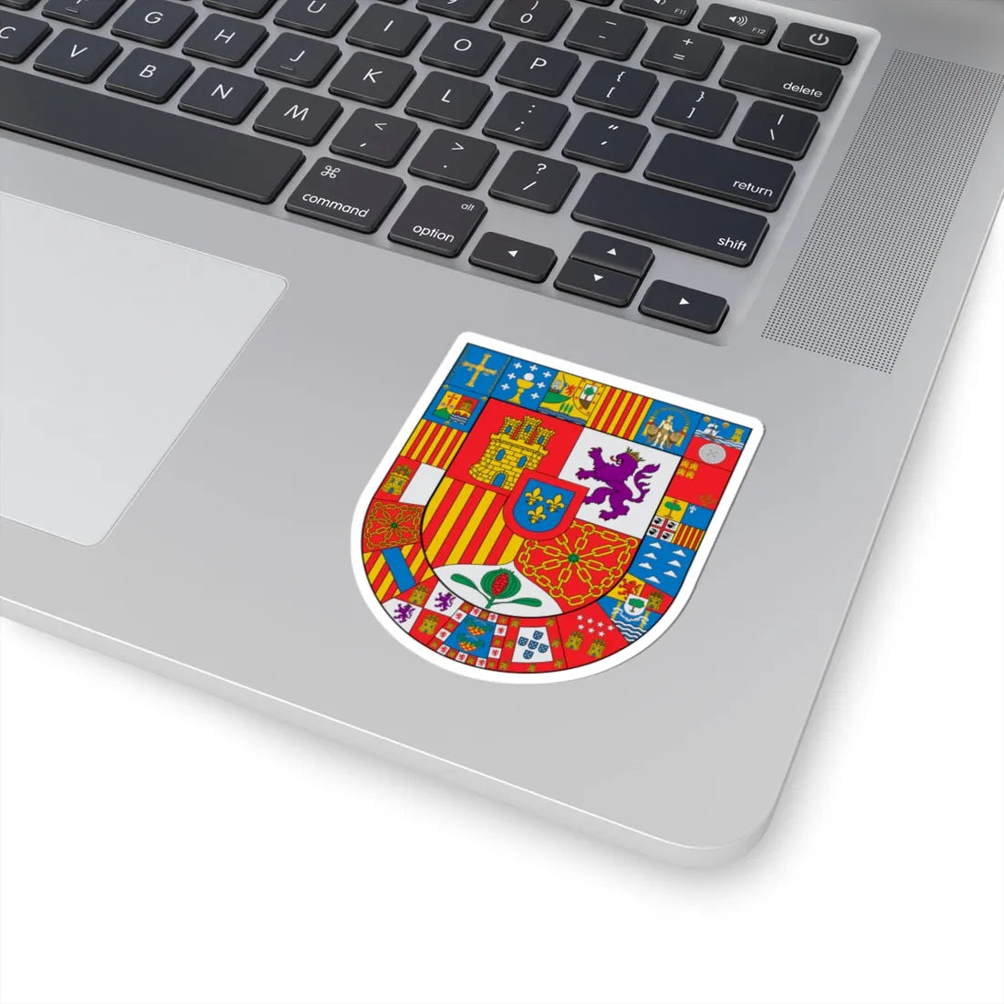 Escudo España Autonómica (Spain) (Coat of Arms) STICKER Vinyl Kiss-Cut Decal - The Sticker Space