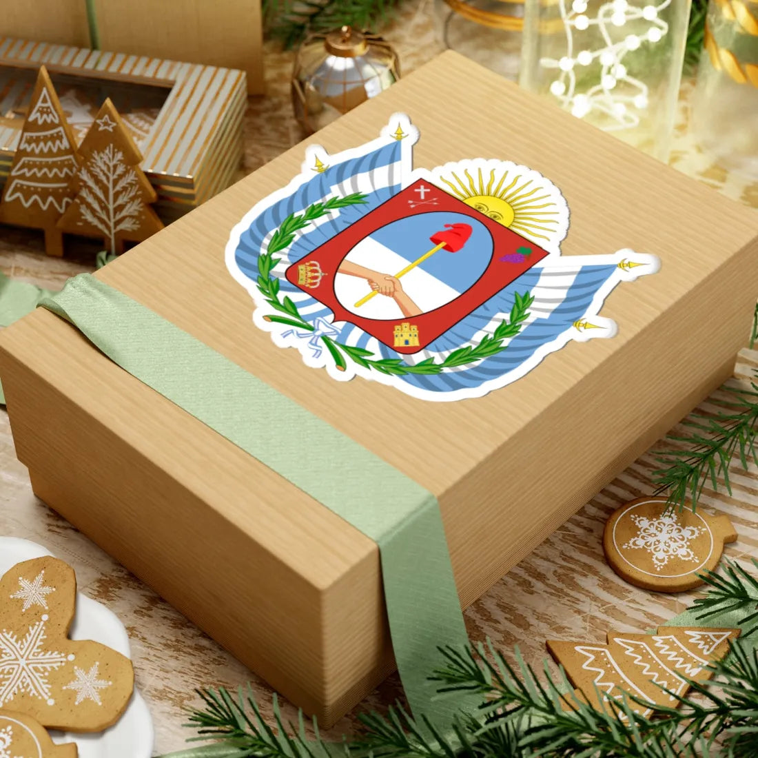 Escudo provincial catamarca (Argentina) (Coat of Arms) STICKER Vinyl Kiss-Cut Decal - The Sticker Space