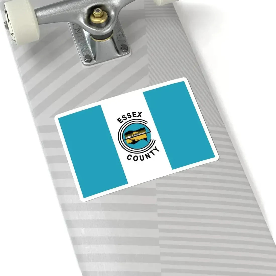 Essex County Ontario Flag pre-2014 (Canada) STICKER Vinyl Kiss-Cut Decal - The Sticker Space