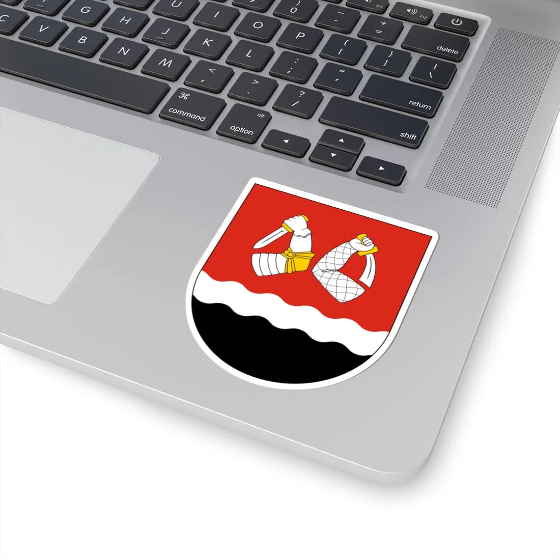 Etelä-Karjala.vaakuna (Finland) (Coat of Arms) STICKER Vinyl Kiss-Cut Decal - The Sticker Space