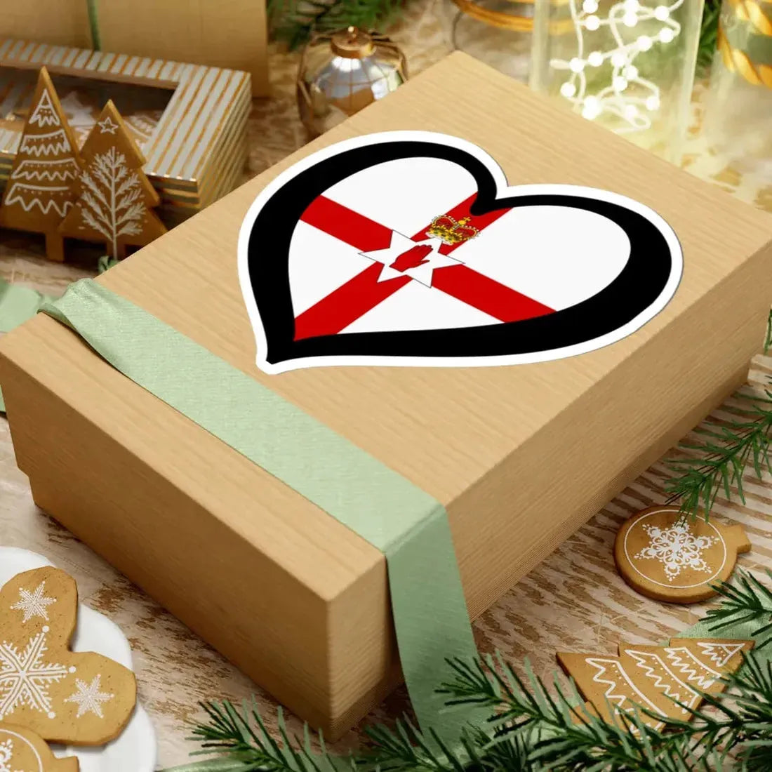 EuroIrlanda del Norte (Ireland) STICKER Vinyl Kiss-Cut Decal - The Sticker Space