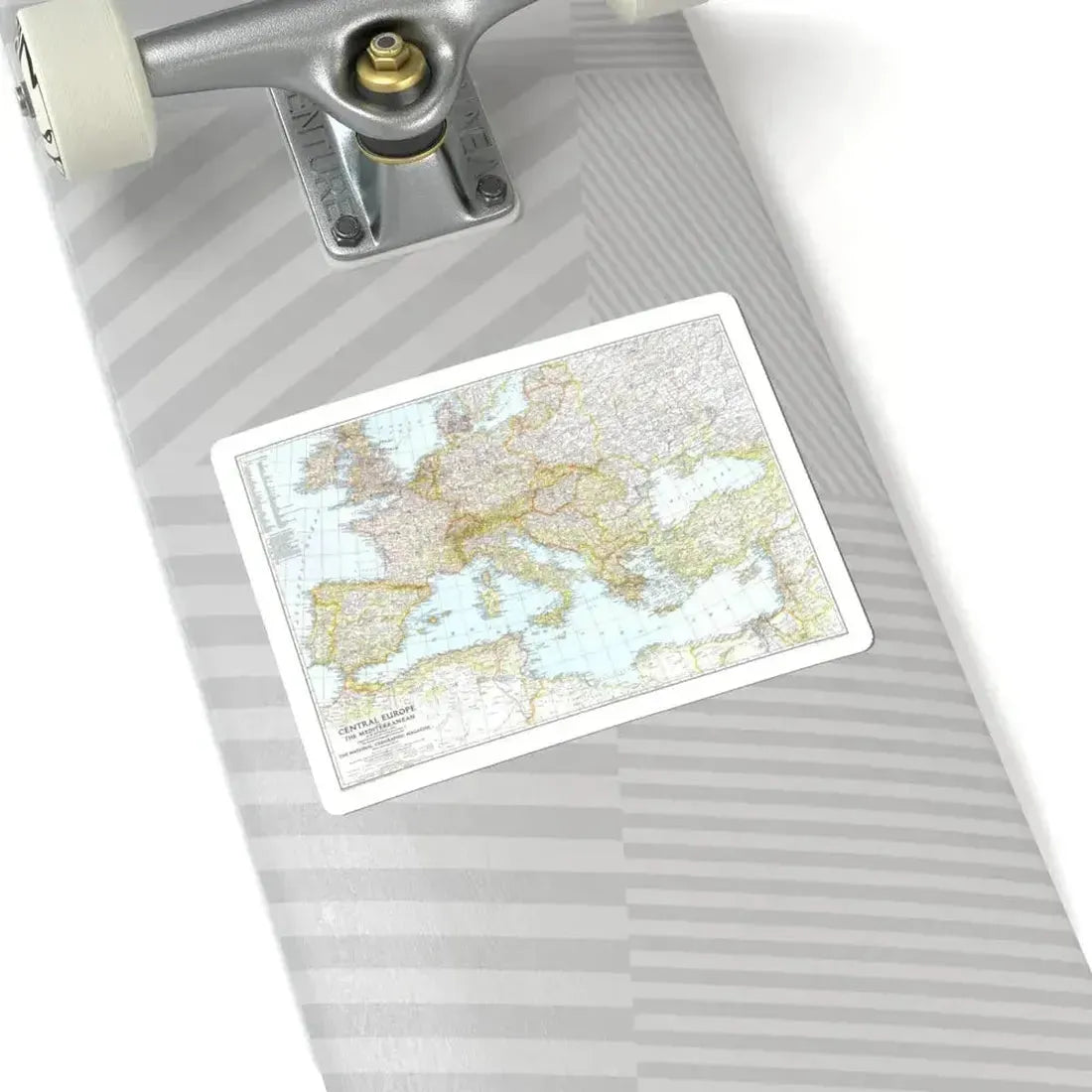 Europe, Central & Mediterranean Sept-1st (1939) (Map) STICKER Vinyl Kiss-Cut Decal - The Sticker Space