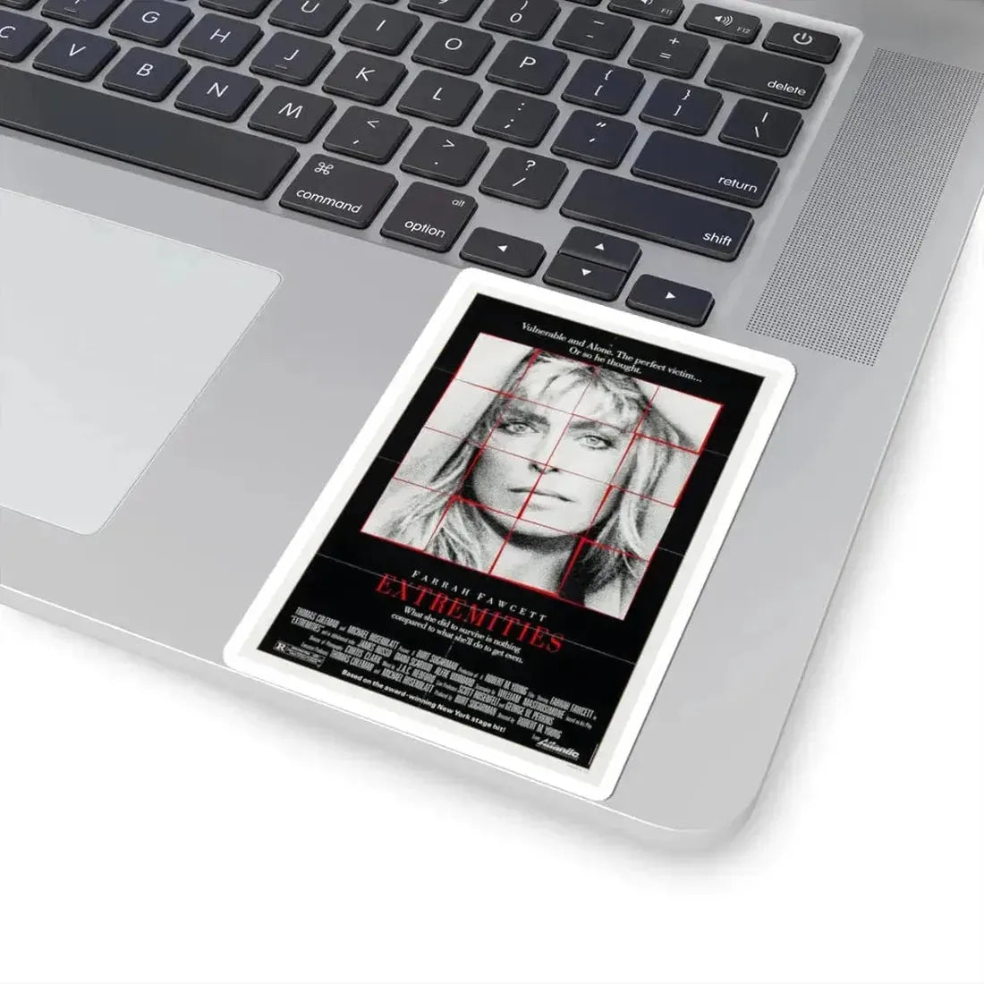 Extremities 1986 Movie Poster - STICKER Vinyl Kiss-Cut Decal - The Sticker Space