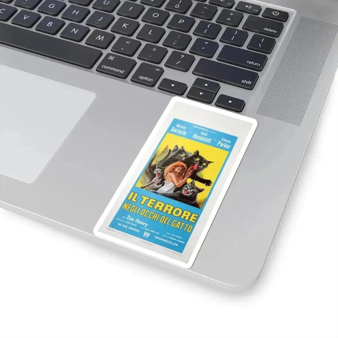 EYE OF THE CAT (ITALIAN) 1969 Movie Poster - STICKER Vinyl Kiss-Cut Decal - The Sticker Space