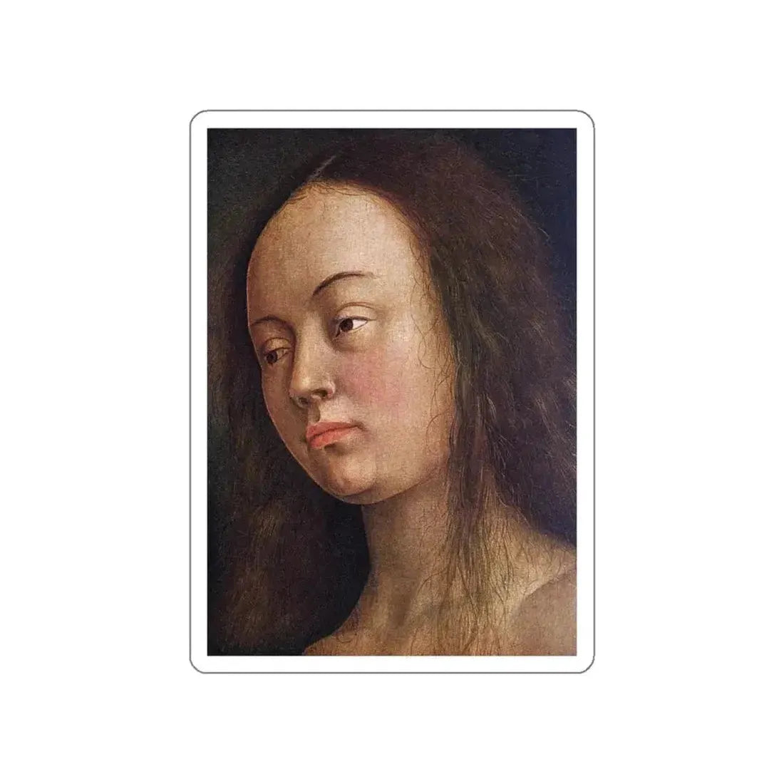 Eyk, Jan van - Eve (detail) (Artwork) STICKER Vinyl Die-Cut Decal - The Sticker Space