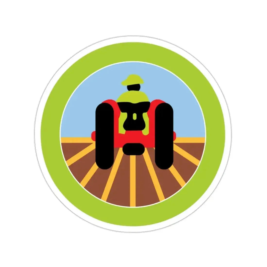 Farm Mechanics (Boy Scouts Merit Badge) STICKER Vinyl Die-Cut Decal - The Sticker Space