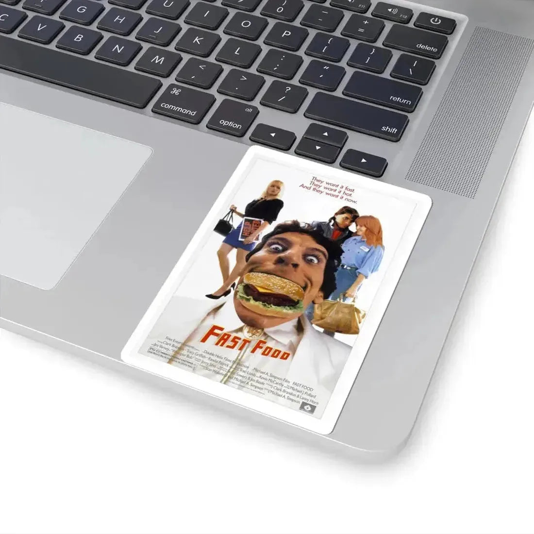 Fast Food 1989 Movie Poster - STICKER Vinyl Kiss-Cut Decal - The Sticker Space