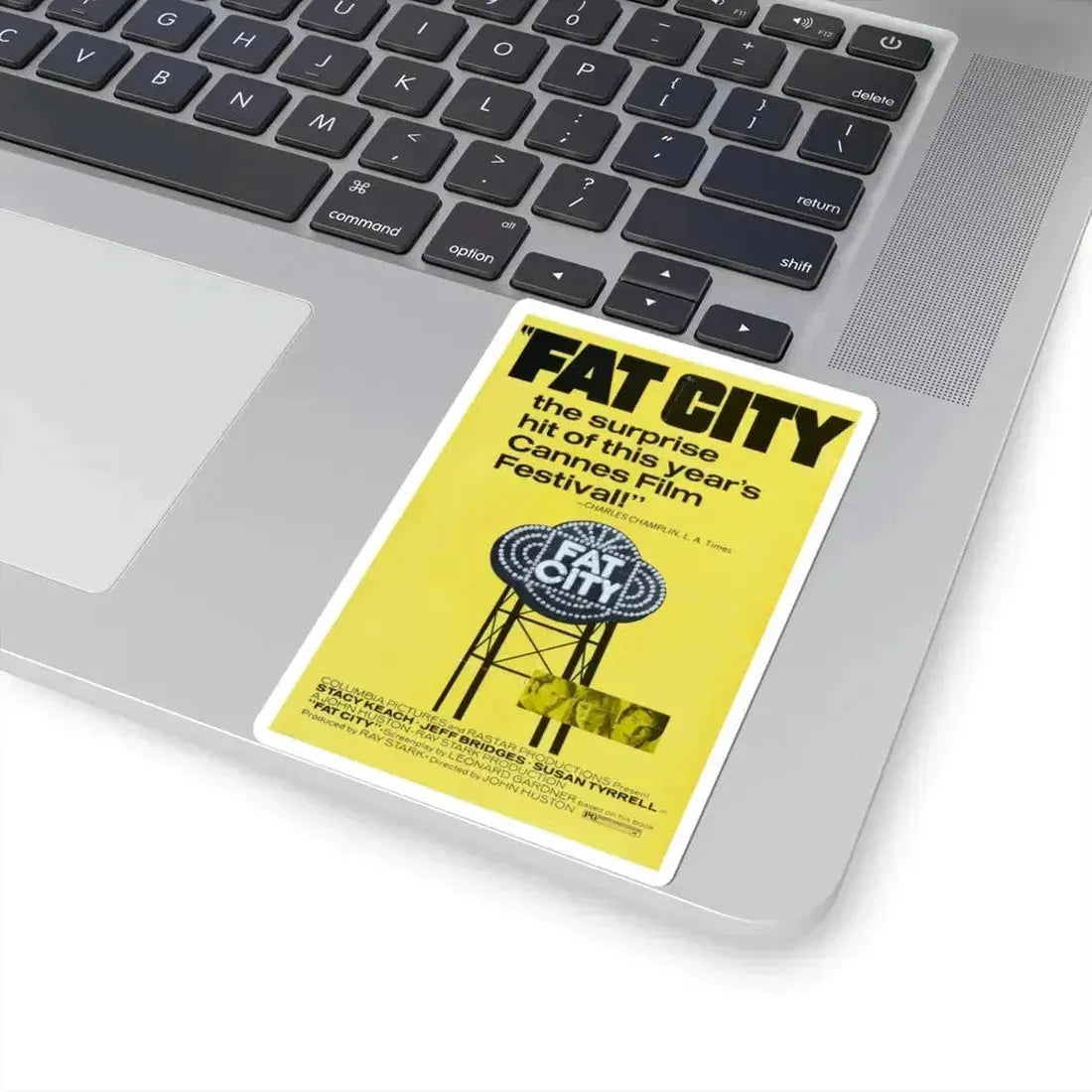 Fat City 1972 Movie Poster - STICKER Vinyl Kiss-Cut Decal - The Sticker Space