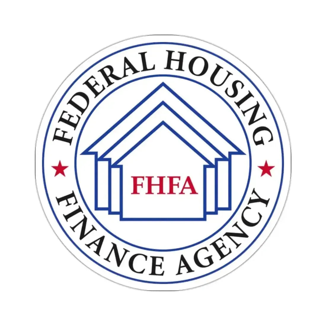 Federal Housing Finance Agency - STICKER Vinyl Kiss-Cut Decal - The Sticker Space