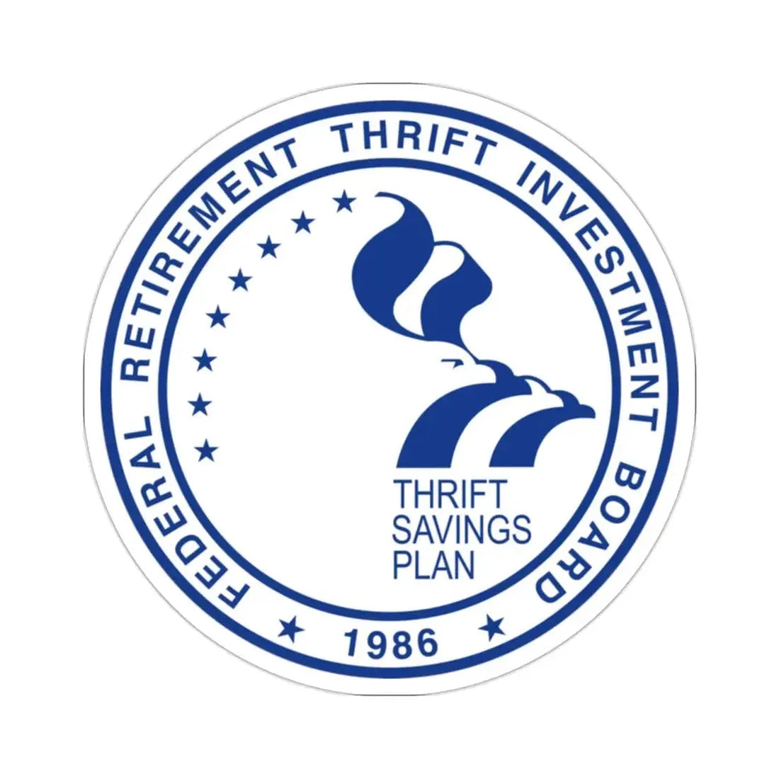 Federal Retirement Thrift Investment Board FRTIB STICKER Vinyl Die-Cut Decal - The Sticker Space