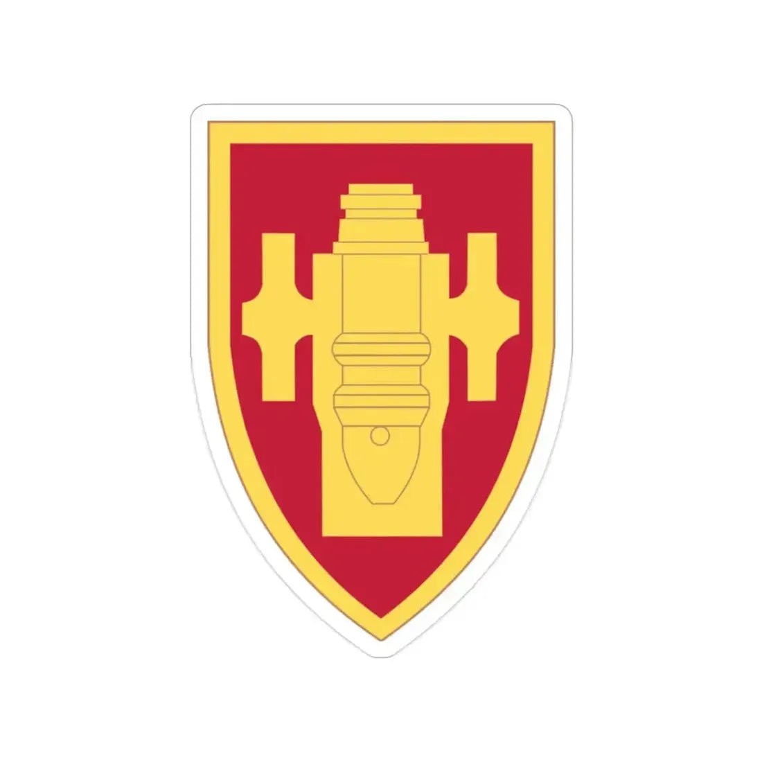 Field Artillery Center and School (U.S. Army) Transparent STICKER Die-Cut Vinyl Decal - The Sticker Space