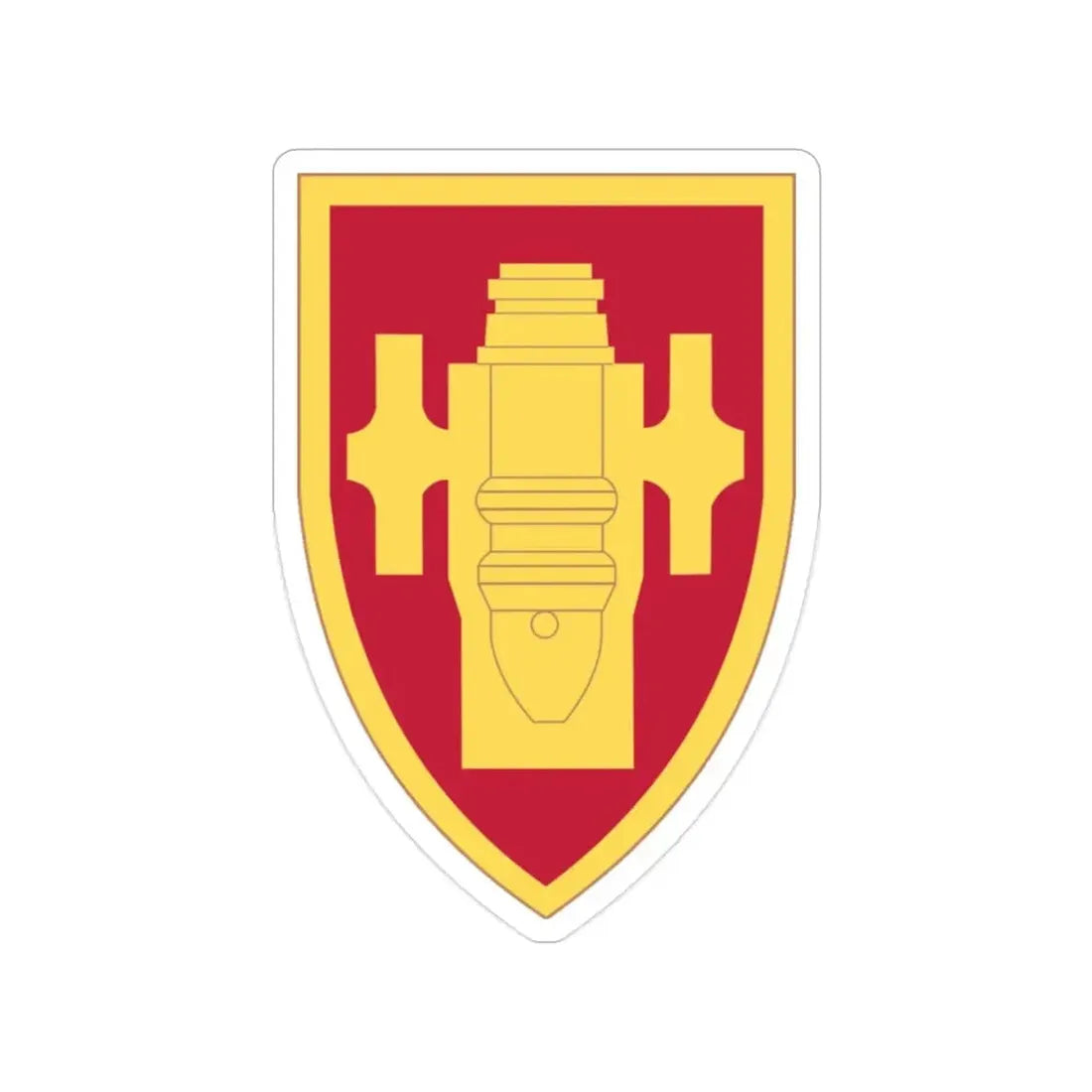 Field Artillery Center and School (U.S. Army) Transparent STICKER Die-Cut Vinyl Decal - The Sticker Space
