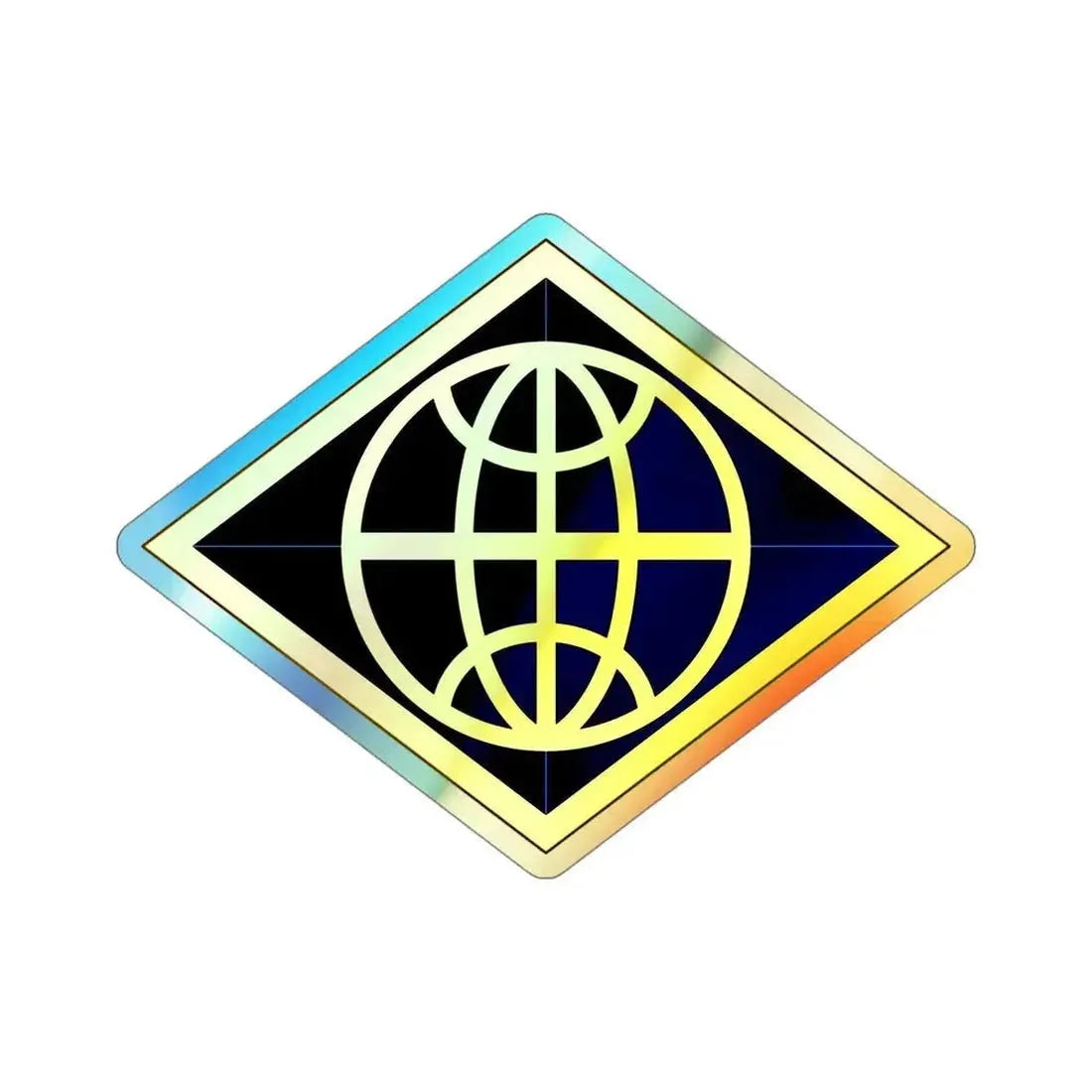 Financial Management Command (U.S. Army) Holographic STICKER Die-Cut Vinyl Decal - The Sticker Space