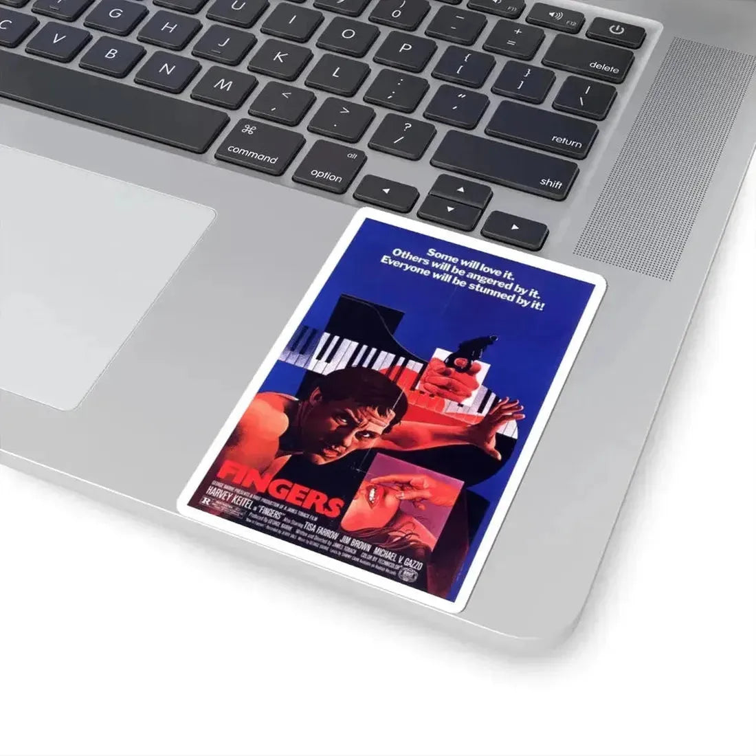 Fingers 1978 Movie Poster - STICKER Vinyl Kiss-Cut Decal - The Sticker Space