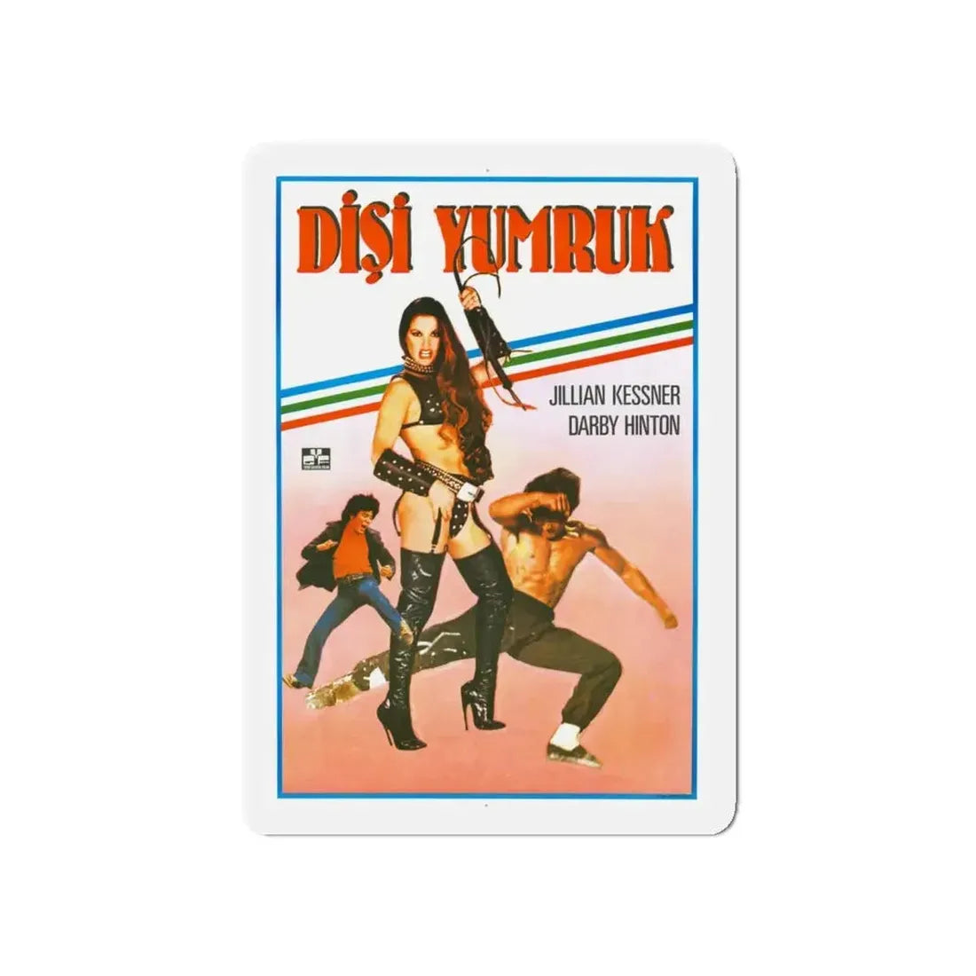 FIRECRACKER (TURKISH) 1981 Movie Poster - Refrigerator Magnet - The Sticker Space