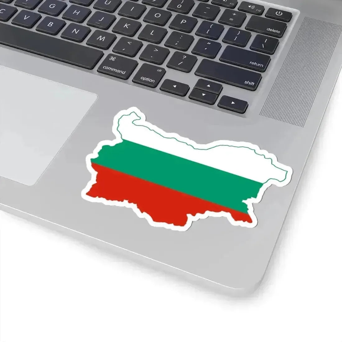 Flag map of Bulgaria (Bulgaria) STICKER Vinyl Kiss-Cut Decal - The Sticker Space