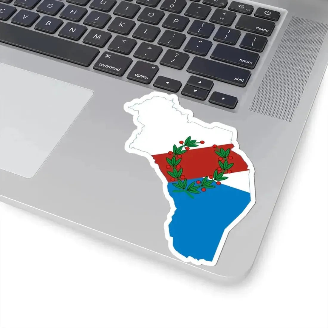 Flag-map of La Rioja Province Argentina (Argentina) STICKER Vinyl Kiss-Cut Decal - The Sticker Space