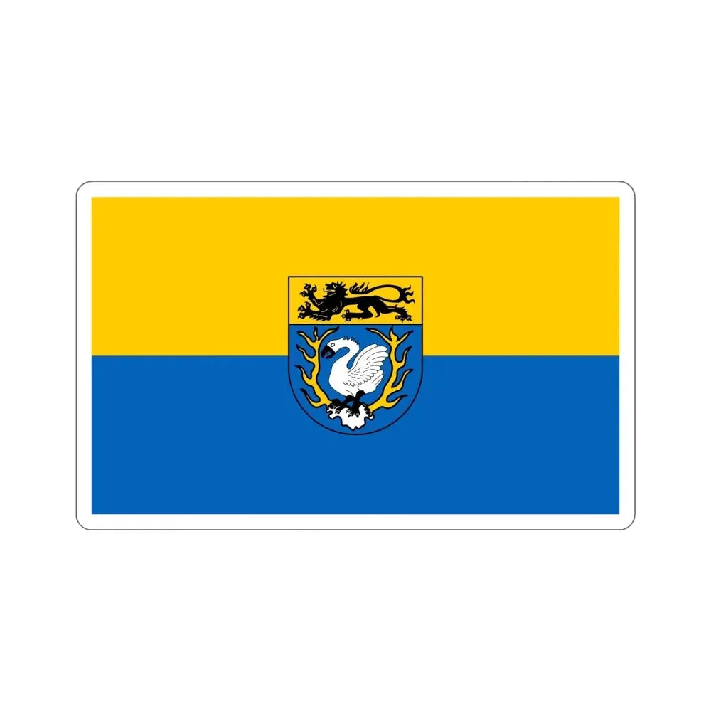 Flag of Aachen Germany STICKER Vinyl Die-Cut Decal - The Sticker Space