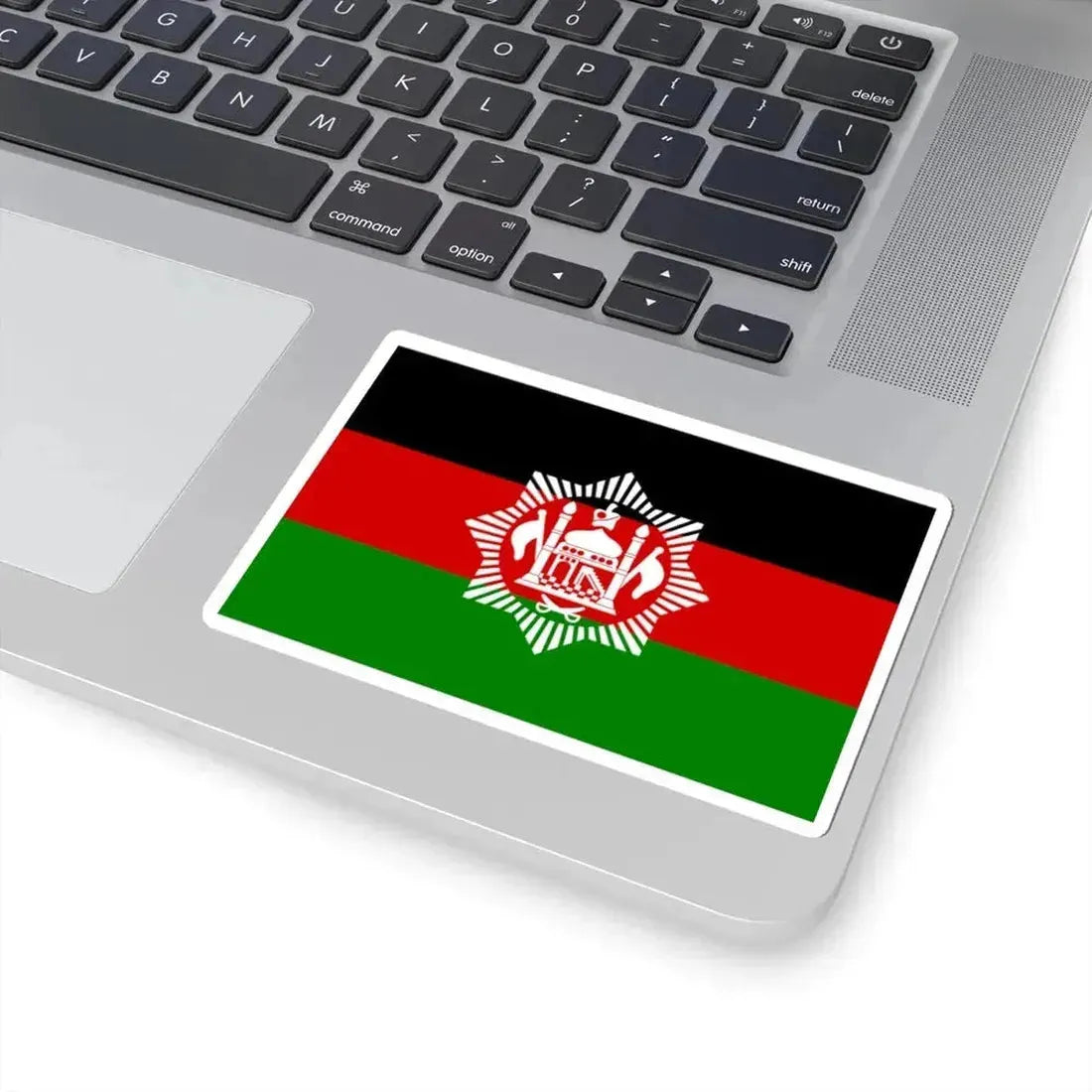 Flag of Afghanistan 1928 3-2 (Afghanistan) STICKER Vinyl Kiss-Cut Decal - The Sticker Space