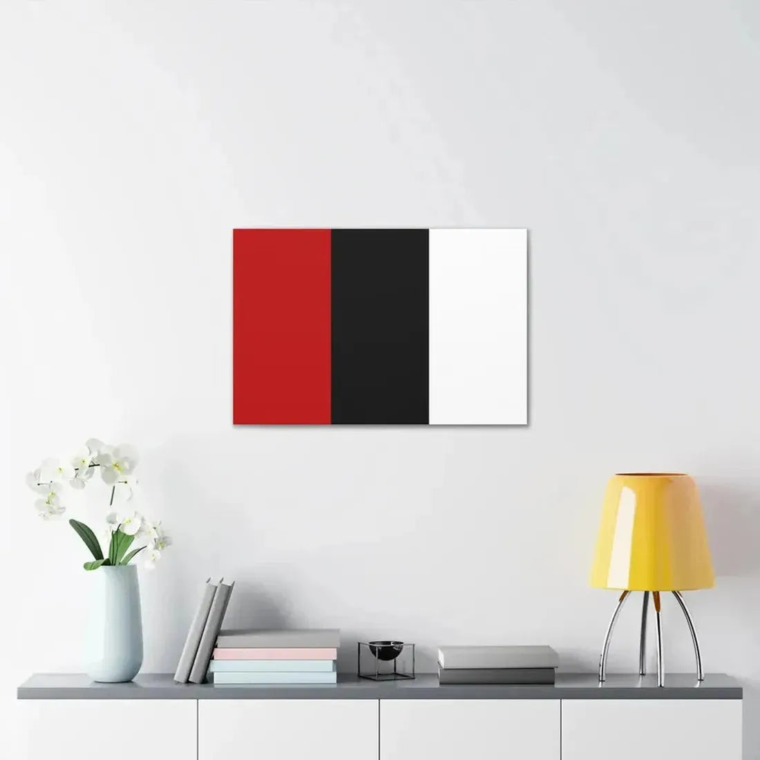 Flag of Afghanistan 1929 - Canvas Wall Art - The Sticker Space
