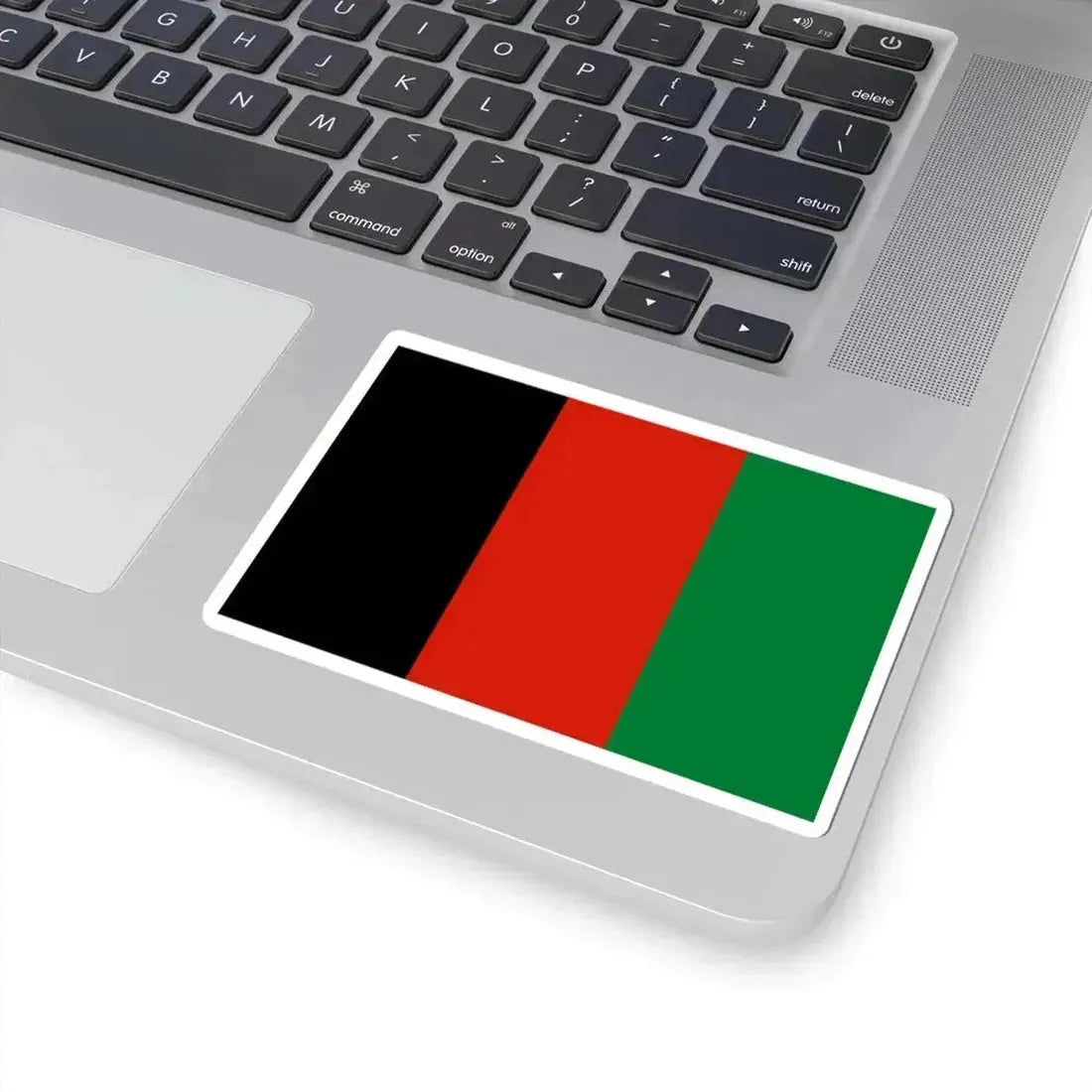 Flag of Afghanistan 2004-2021 variant without arms (Afghanistan) STICKER Vinyl Kiss-Cut Decal - The Sticker Space