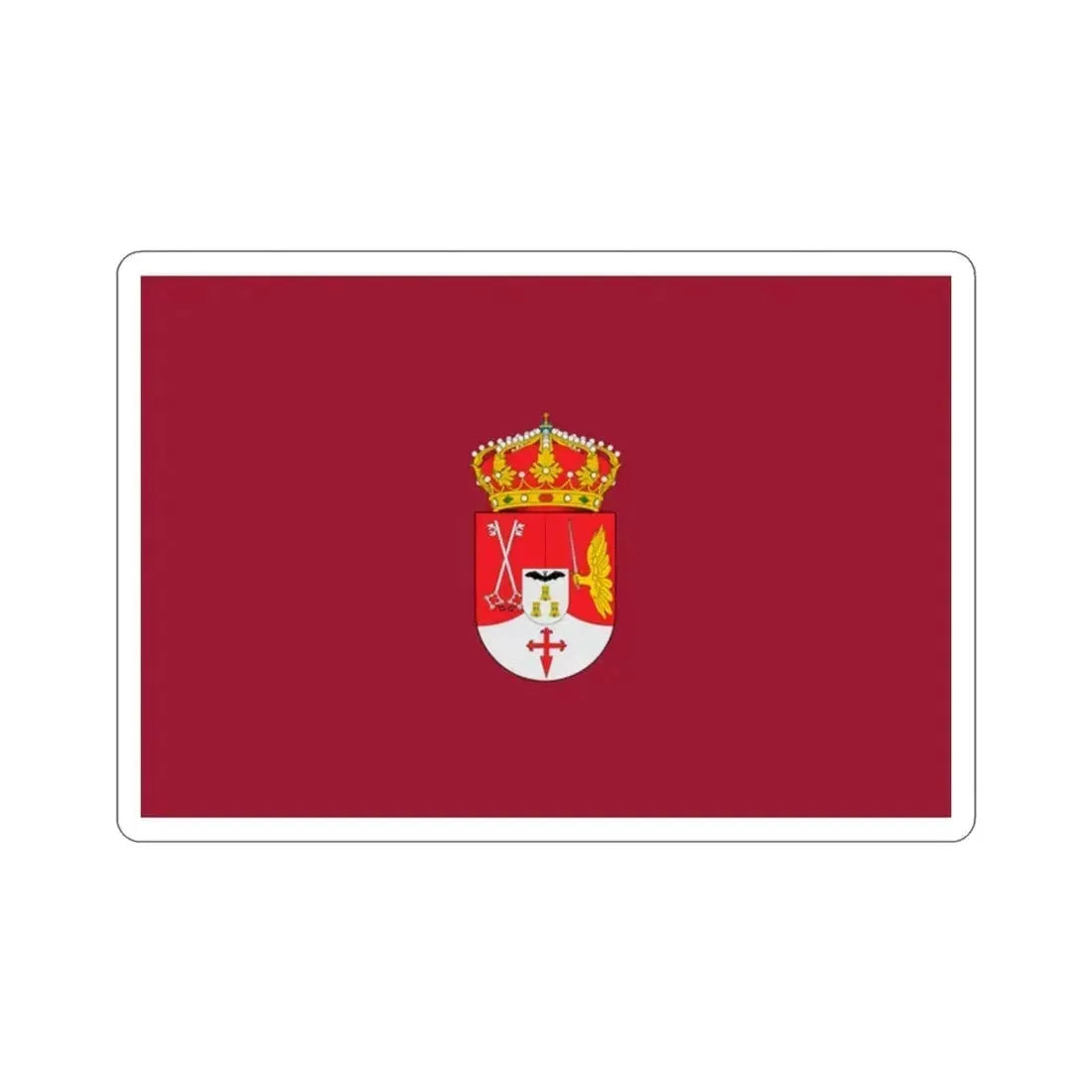 Flag of Albacete Spain STICKER Vinyl Die-Cut Decal - The Sticker Space