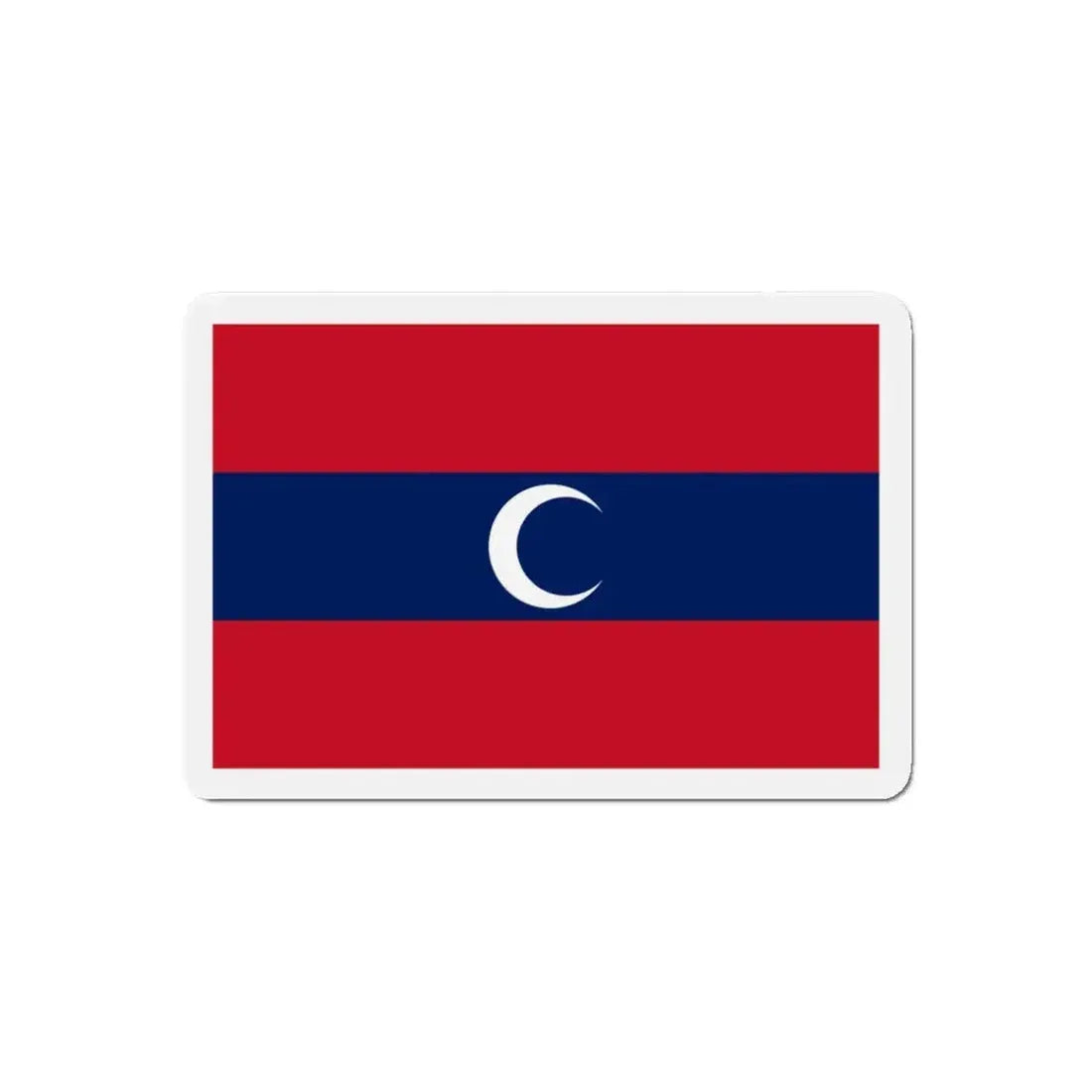 Flag of Albanian Muslims of the first quarter of the 19th century - Refrigerator Magnet - The Sticker Space